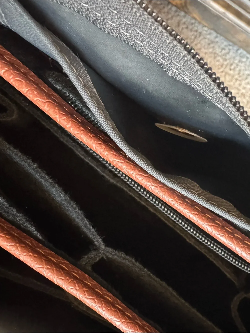 Longchamp Tote with Brown Leather Trim and Strap *REPOSHING* - Picture 7 of 8